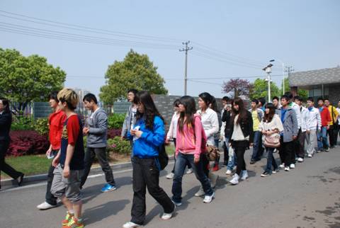 湖南大众传媒学院师生来我司参观学习